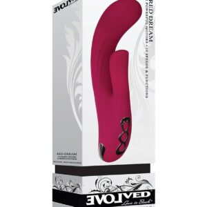 Shop Evolved Red Dream Dual Stim - Burgundy online