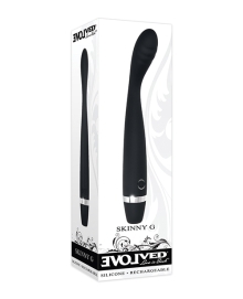 Shop Evolved Skinny G Silicone G Spot Vibrator - Black online