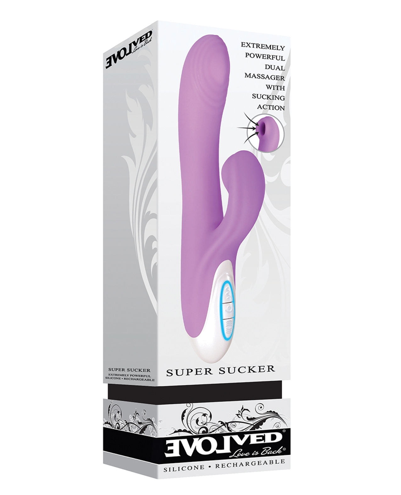 Shop Evolved Super Sucker Dual Stim - Pink online