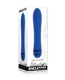 Shop Evolved The Pleaser Vibrator - Blue online