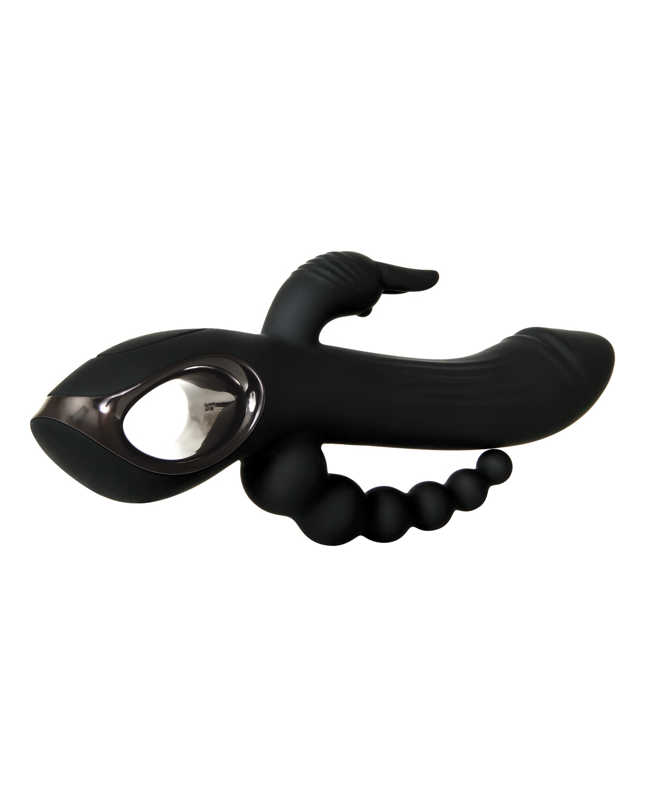 Shop Evolved Trifecta Triple Stim Rechargeable - Black