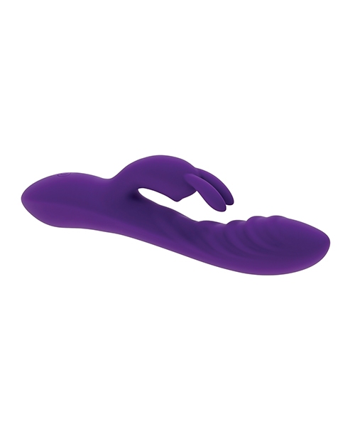 Buy Evolved Evolved Wavy Rabbit Vibrator - Purple