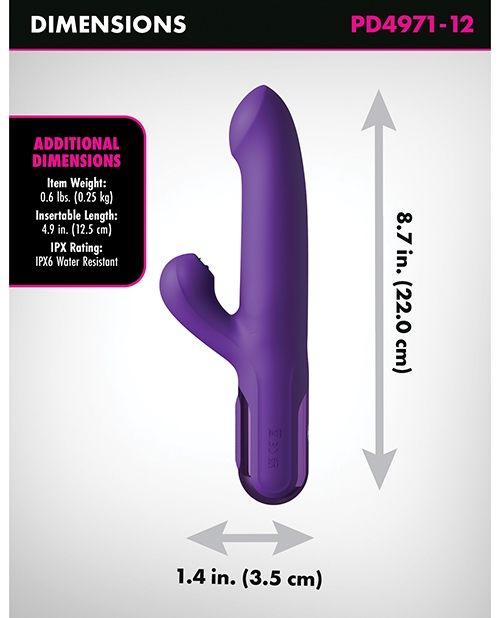 Buy Fantasy For Her Fantasy for Her Super SoniX Thruster - Purple