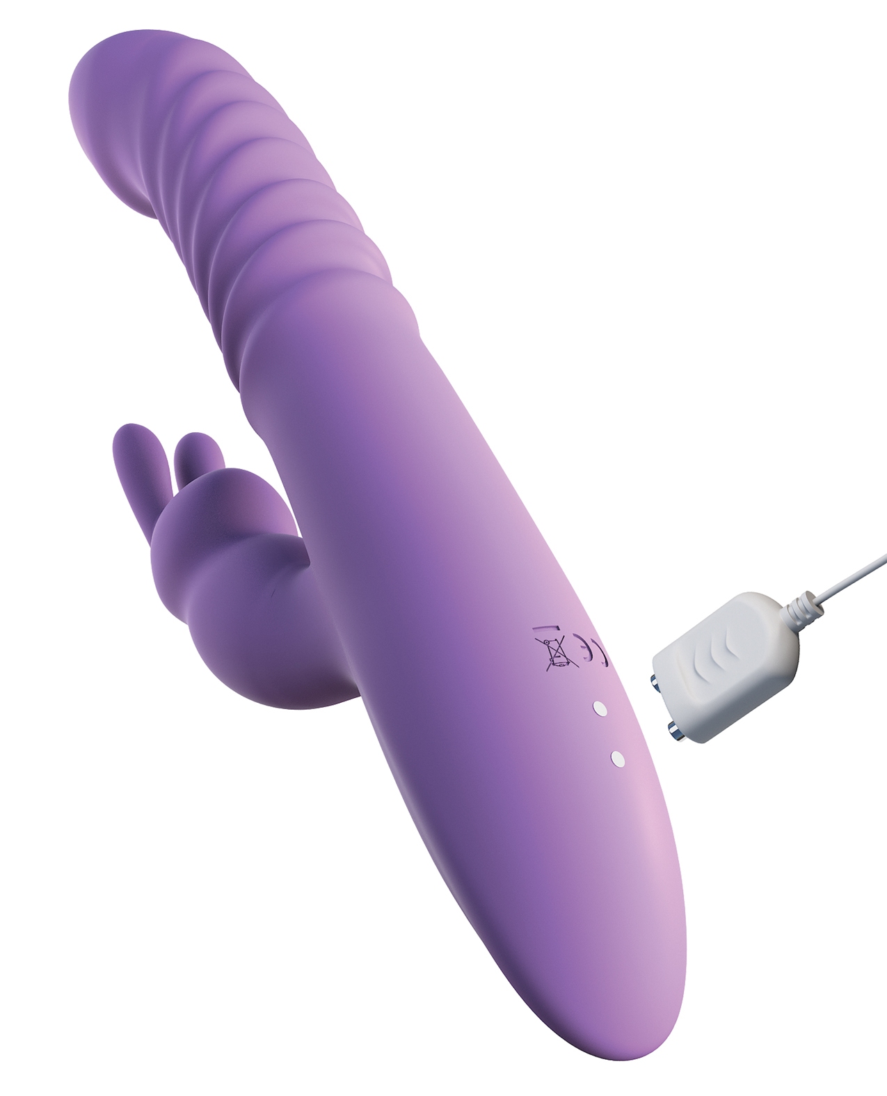 Buy Fantasy For Her Fantasy For Her Ultimate Thrusting Silicone Rabbit - Purple