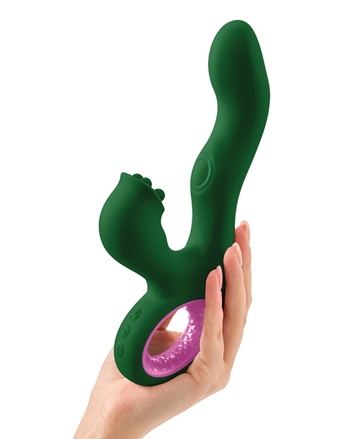 Shop Femme Funn Pallina Triple Action Rabbit - Green