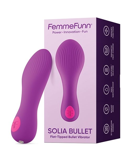 Shop Femme Funn Solia Bullet - Purple online