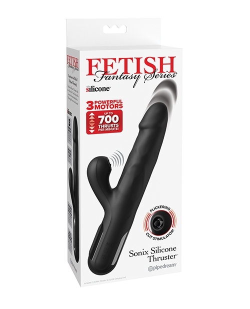 Order Fetish Fantasy Series Sonix Silicone Thruster - Black