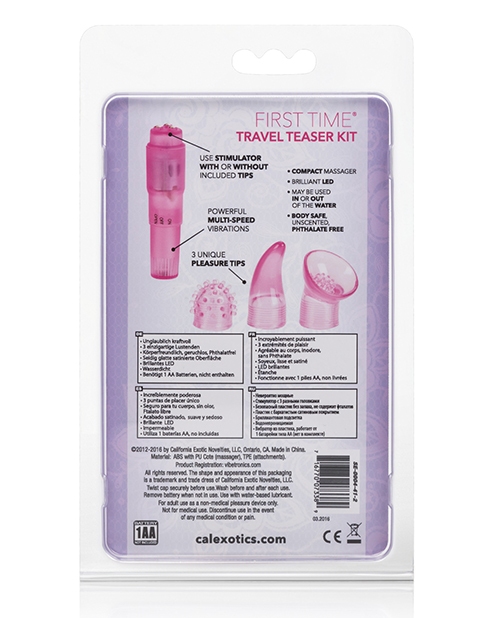 Order First Time Travel Teaser Kit - Pink online