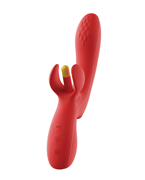 Shop FORTEXA Kinky Finger Flapping Clit & G-Spot Vibrator with App Control Red online