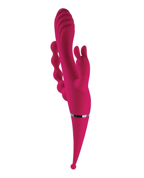 Buy Gender X Gender X Four by Four Vibrator - Burgundy