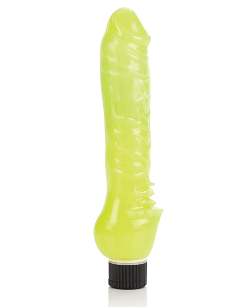 Glow In The Dark 7" Jelly Penis Vibe for sale