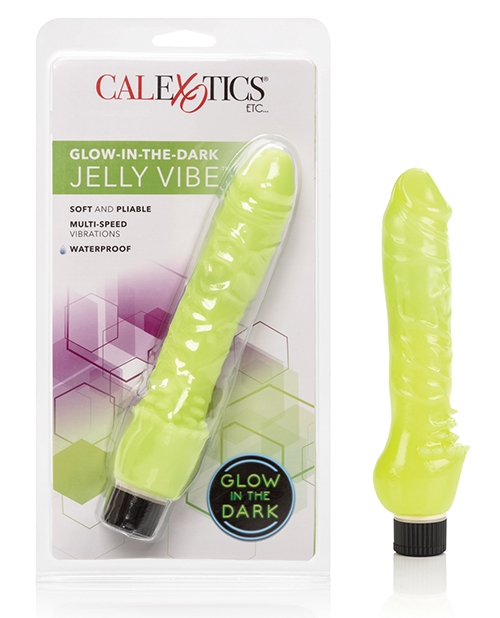 Shop Glow In The Dark 7" Jelly Penis Vibe online