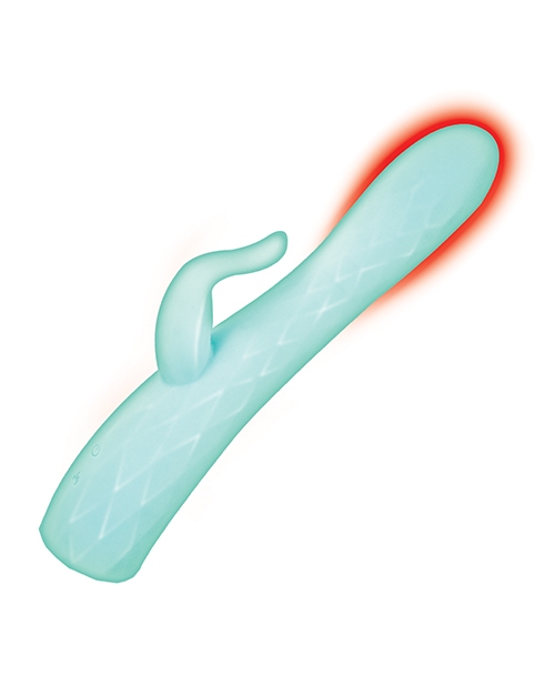 Order Goddess Heat-up & Rotating Vibrator - Aqua online