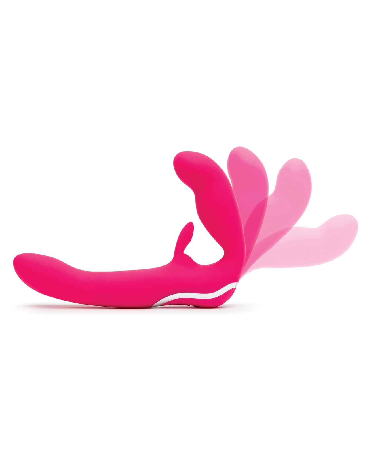 Buy Happy Rabbit Happy Rabbit Strapless Strap on Rabbit Vibe - Pink