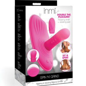 Shop Inmi Spin N' Grind Rotating & Vibrating Silicone Grinder - Pink online