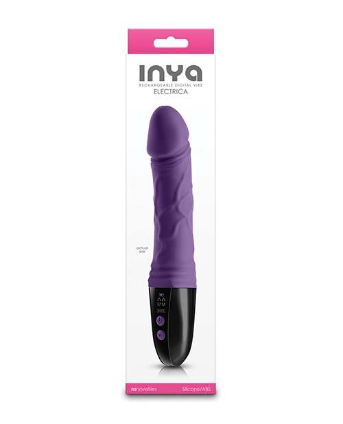 Order INYA Electrica Phallic Digital Vibrator - Purple
