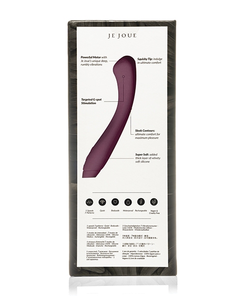 Shop Je Joue Juno G Spot Vibrator - Purple