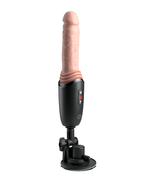 Buy King Cock Plus Thrusting Cock Pro - Light at HerVibrators.com