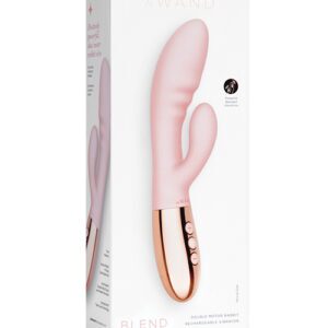 Shop Le Wand BLEND Double Motor Rabbit Rechargeable Vibrator - Rose Gold online