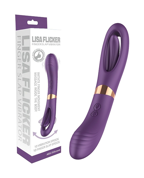 Order Lisa Flicking G-Spot Vibrator - Purple