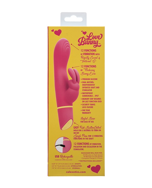 Buy Love Bunny Vibrating "G" Bunny - Pink