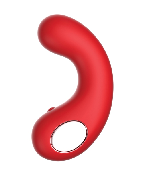 Luv Inc. Curved Vibrator - Red for sale