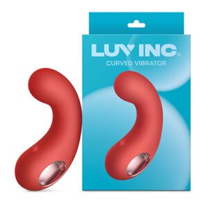 Shop Luv Inc. Curved Vibrator - Red online