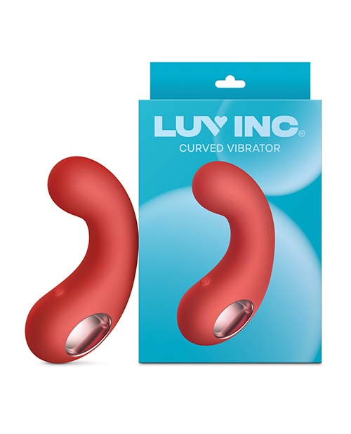 Shop Luv Inc. Curved Vibrator - Red online