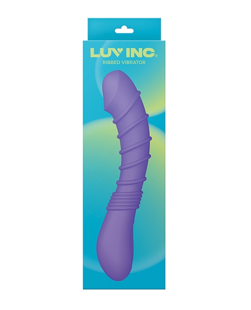 Buy Luv Inc. Luv Inc. Ribbed G-Spot Vibrator - Purple