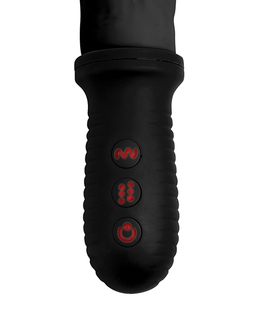 Buy Master Series Master Series 8X Auto Pounder Vibrating & Thrusting Dildo w/Handle - Black