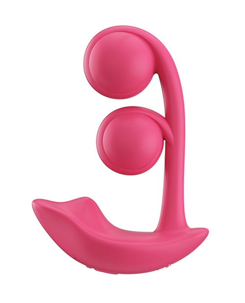 Order Melody Twin Balls Clit & G-Spot Vibrator - Pink online
