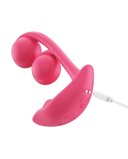 Melody Twin Balls Clit & G-Spot Vibrator - Pink for sale