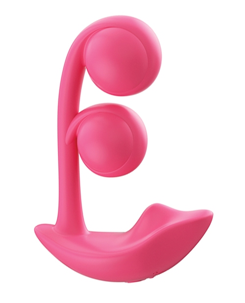 Shop Melody Twin Balls Clit & G-Spot Vibrator - Pink online