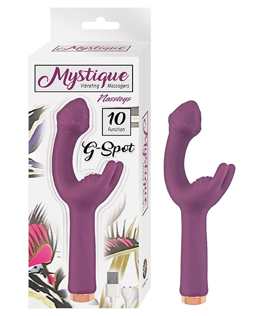 Shop Mystique Vibrating G Spot Massager - Eggplant online