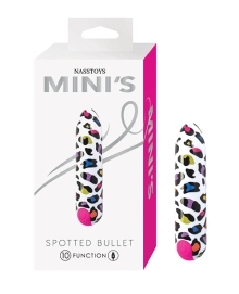 Shop Nasstoys Mini's Spotted Bullet - White online