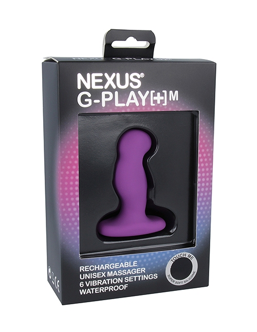 Shop Nexus GPLAYMED Unisex Rechargeable Vibrator - Purple online