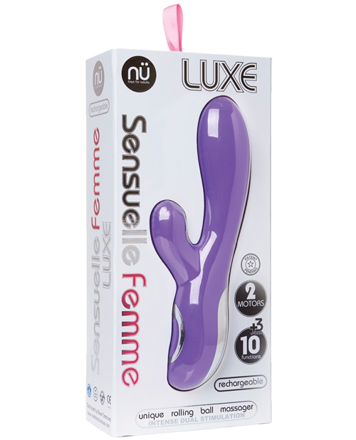 Shop Nu Sensuelle Femme Luxe 10 Fun Rabbit Massager - Purple online