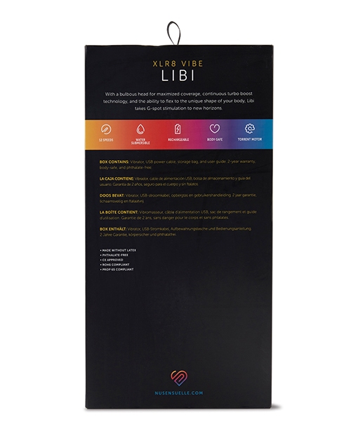 Order Nu Sensuelle Libi G-Spot Vibrator - Deep Purple online