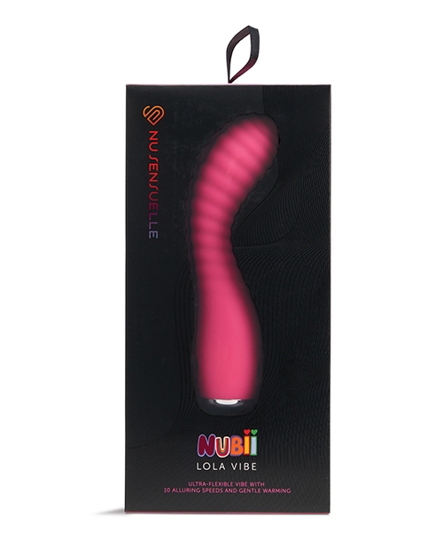 Shop Nu Sensuelle Lola Nubii Flexible Warming Vibe - Pink online