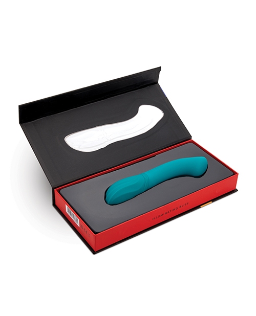 Shop Nu Sensuelle Luna Velvet Touch Vibe - Emerald Green