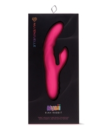 Shop Nu Sensuelle Nubii Kiah Turbo Boost & Heating Dual Stim Rabbit - Pink online