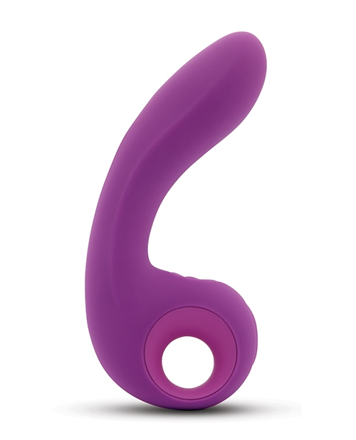 Order Nu Sensuelle Raine Nubii Tapping Vibe w/Turbo Boost & Warming - Purple online