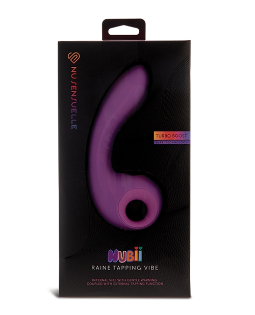 Shop Nu Sensuelle Raine Nubii Tapping Vibe w/Turbo Boost & Warming - Purple online