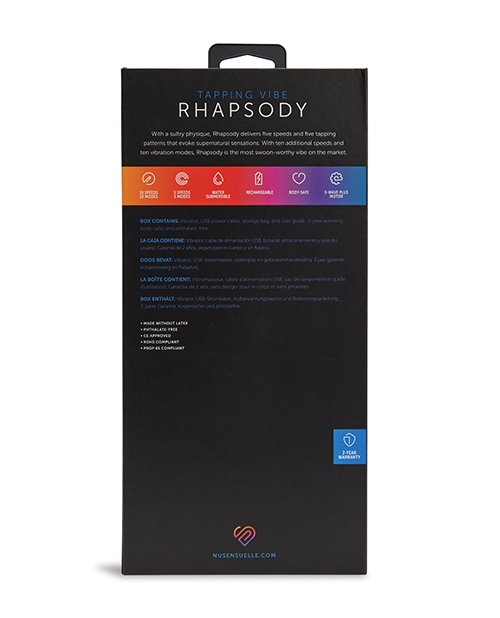 Buy Nu Sensuelle Rhapsody Tapping Vibe - Deep Purple
