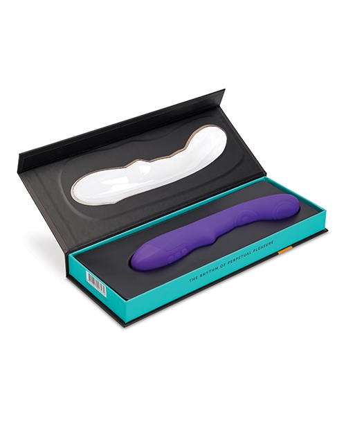 Shop Nu Sensuelle Vivi Double Tapping Vibe - Deep Purple