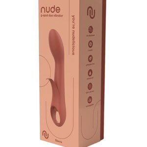 Shop NUDE Sierra Rechargeable G-Spot Duo Vibrator - Peach online
