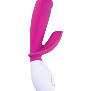 Shop OhMiBod Lovelife Snuggle Dual Stimulation Vibe - Pink online