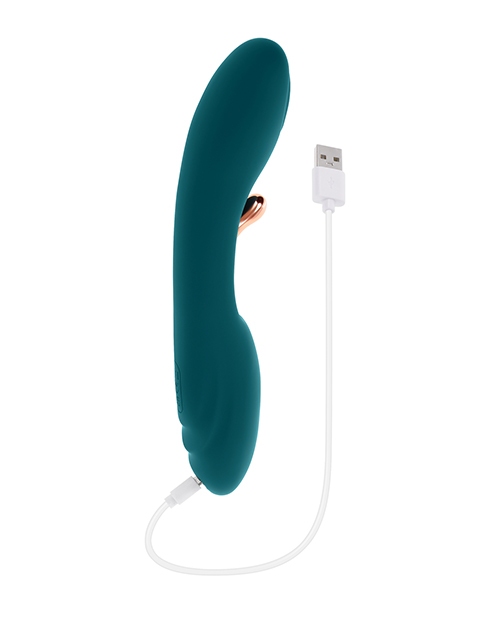 Buy Playboy Pleasure Aurelie G-Spot Vibrator - Teal