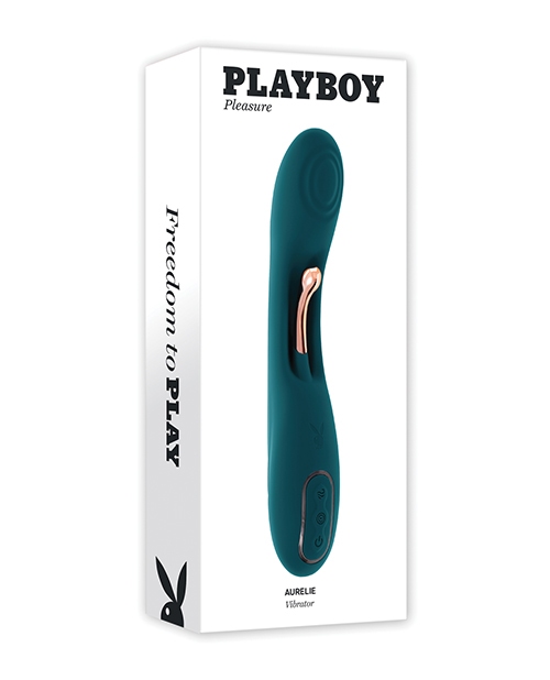 Shop Playboy Pleasure Aurelie G-Spot Vibrator - Teal online