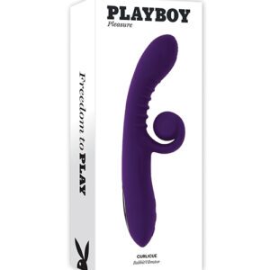 Shop Playboy Pleasure Curlicue Rabbit Vibrator - Acai online